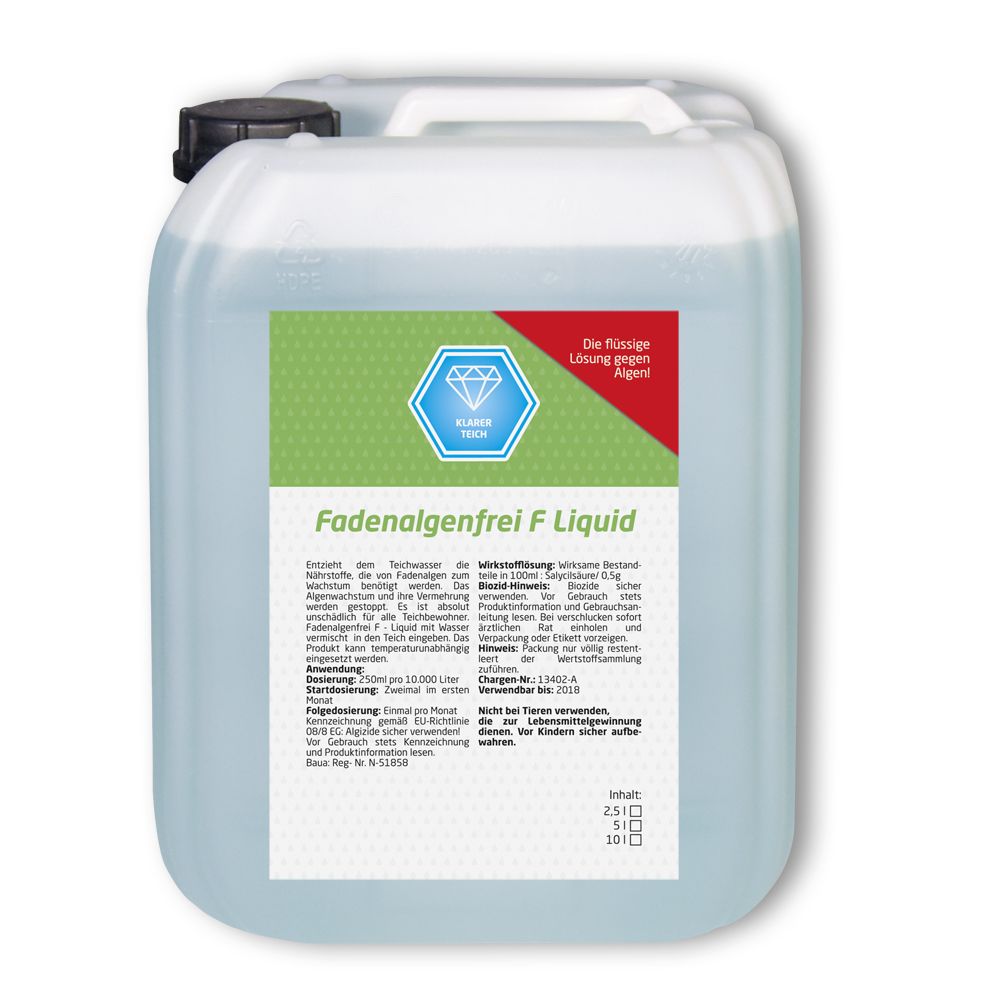Fadenalgenfrei-F Liquid 5 liter